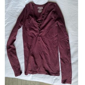 Intimately free people long sleeve top